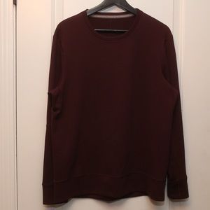 lululemon athletica Long Sleeve Tee - Deep Maroon
